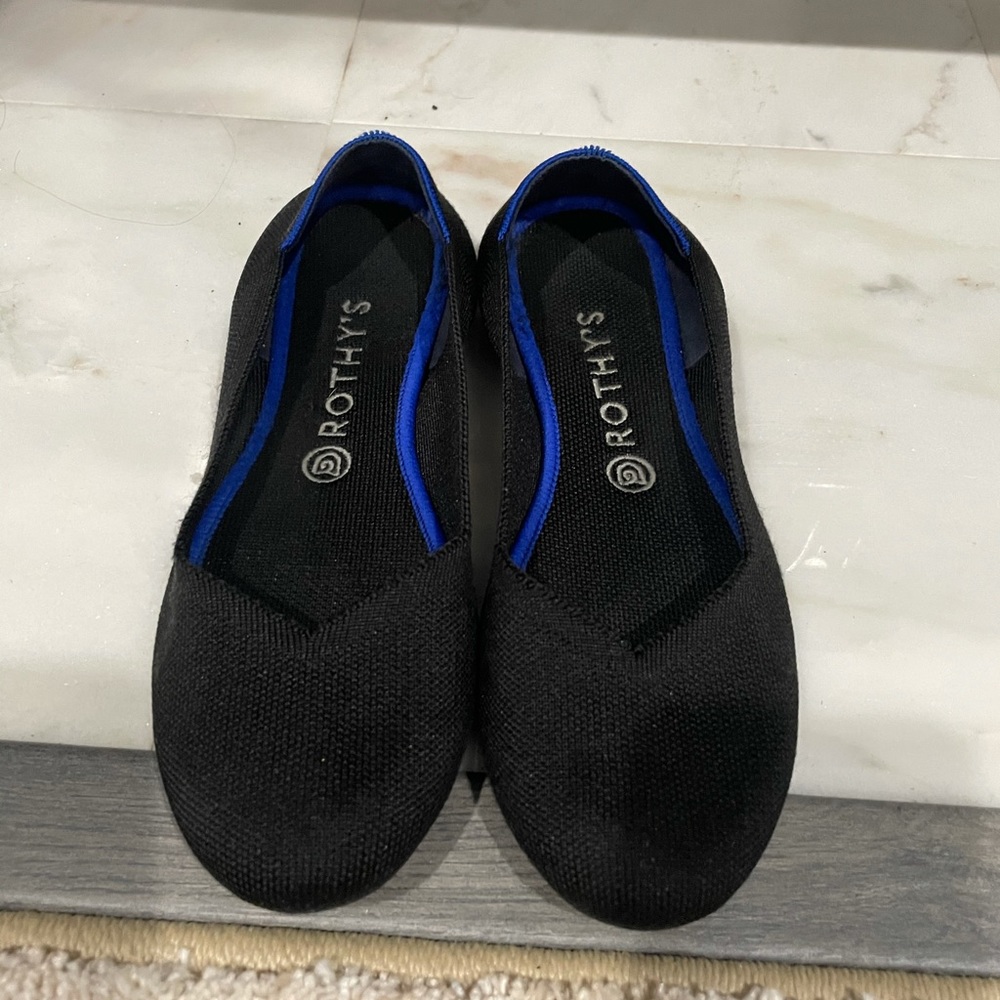 Rothy’s Black flats (shrunken)